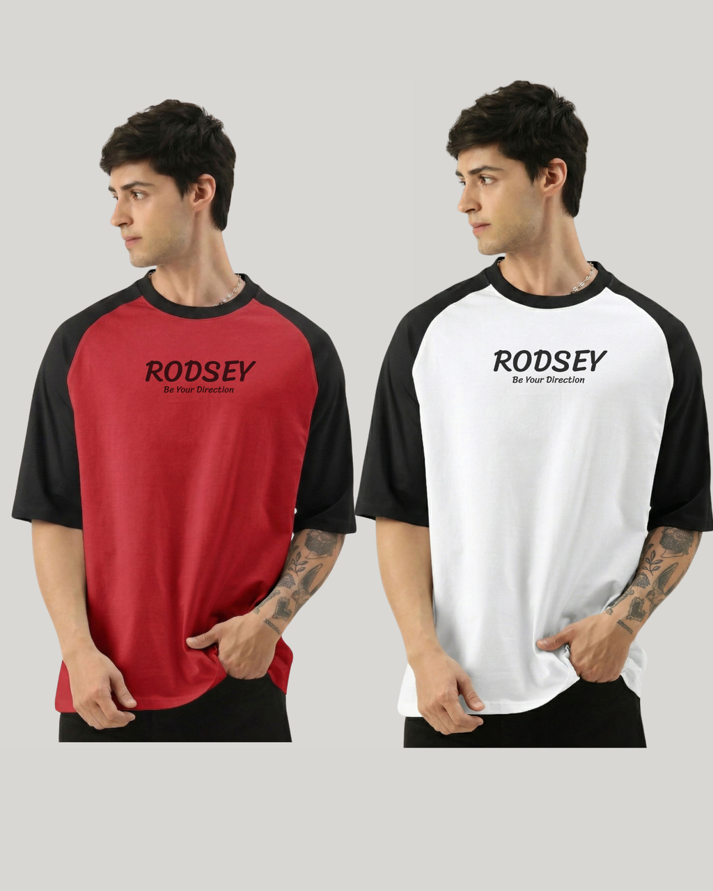 Pack of 2 (Red&White)